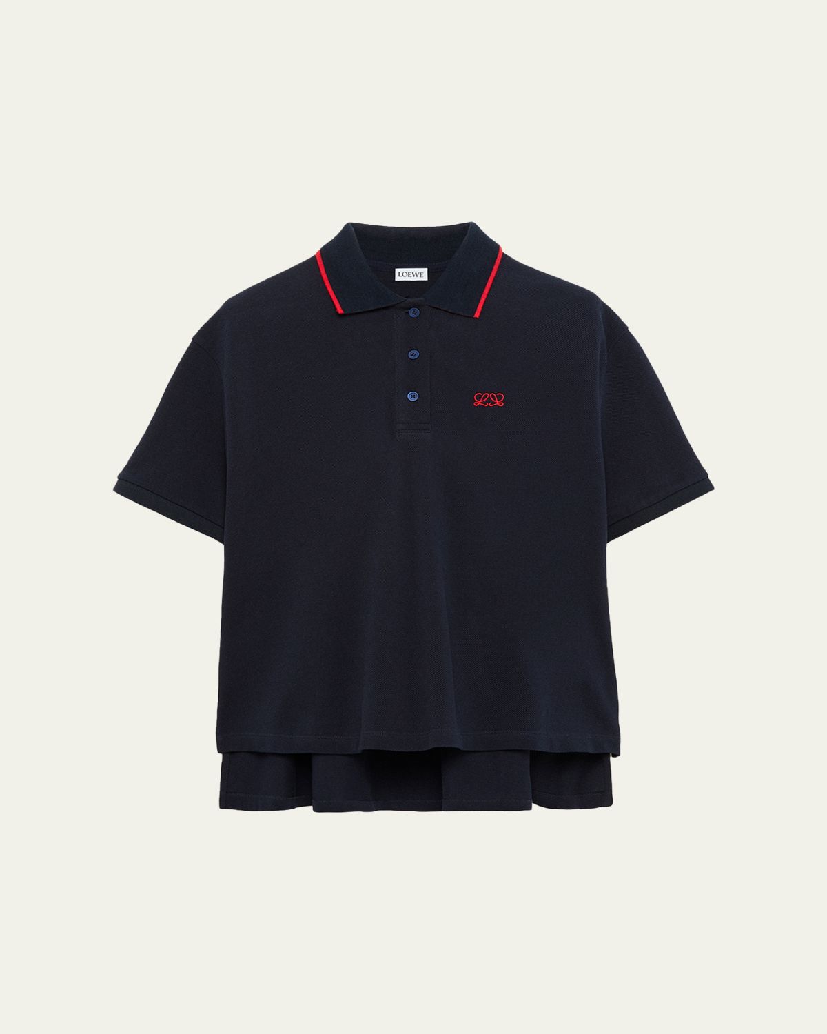 Loewe Trapeze Short-Sleeve Polo Shirt | Thumbnail 6 Loewe Trapeze Short-Sleeve Polo Shirt | Thumbnail 6