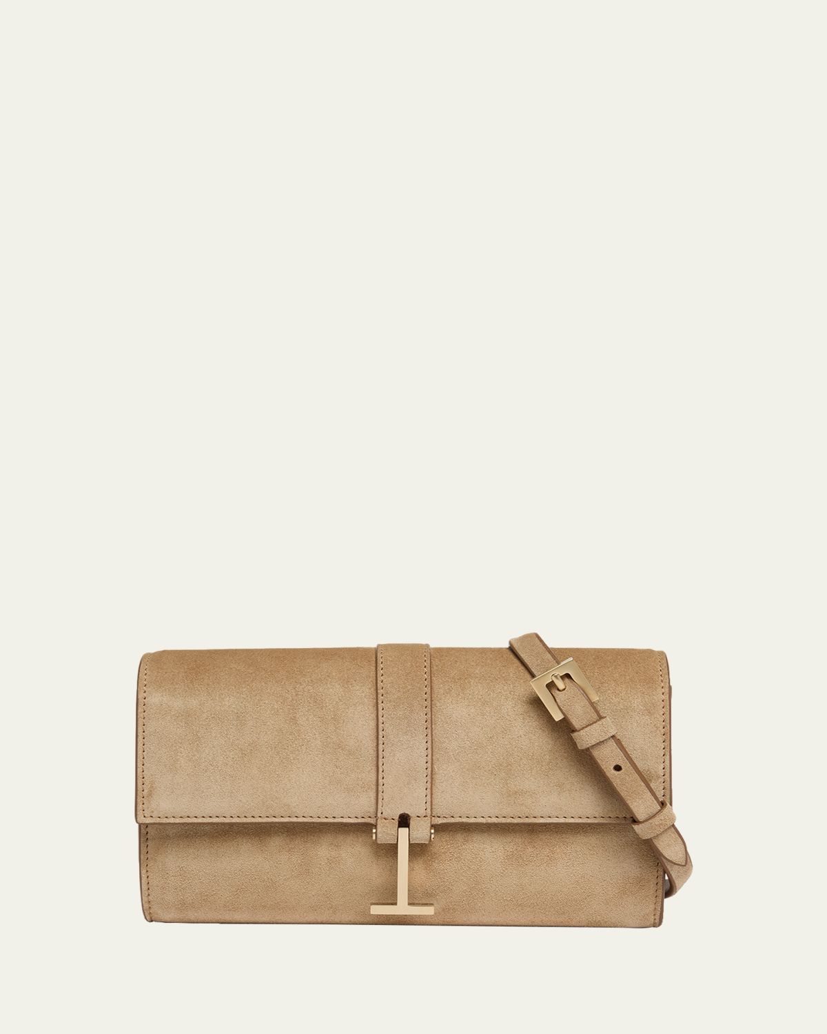TOM FORD Suede Hanging T Crossbody Wallet | Thumbnail 6 TOM FORD Suede Hanging T Crossbody Wallet | Thumbnail 6