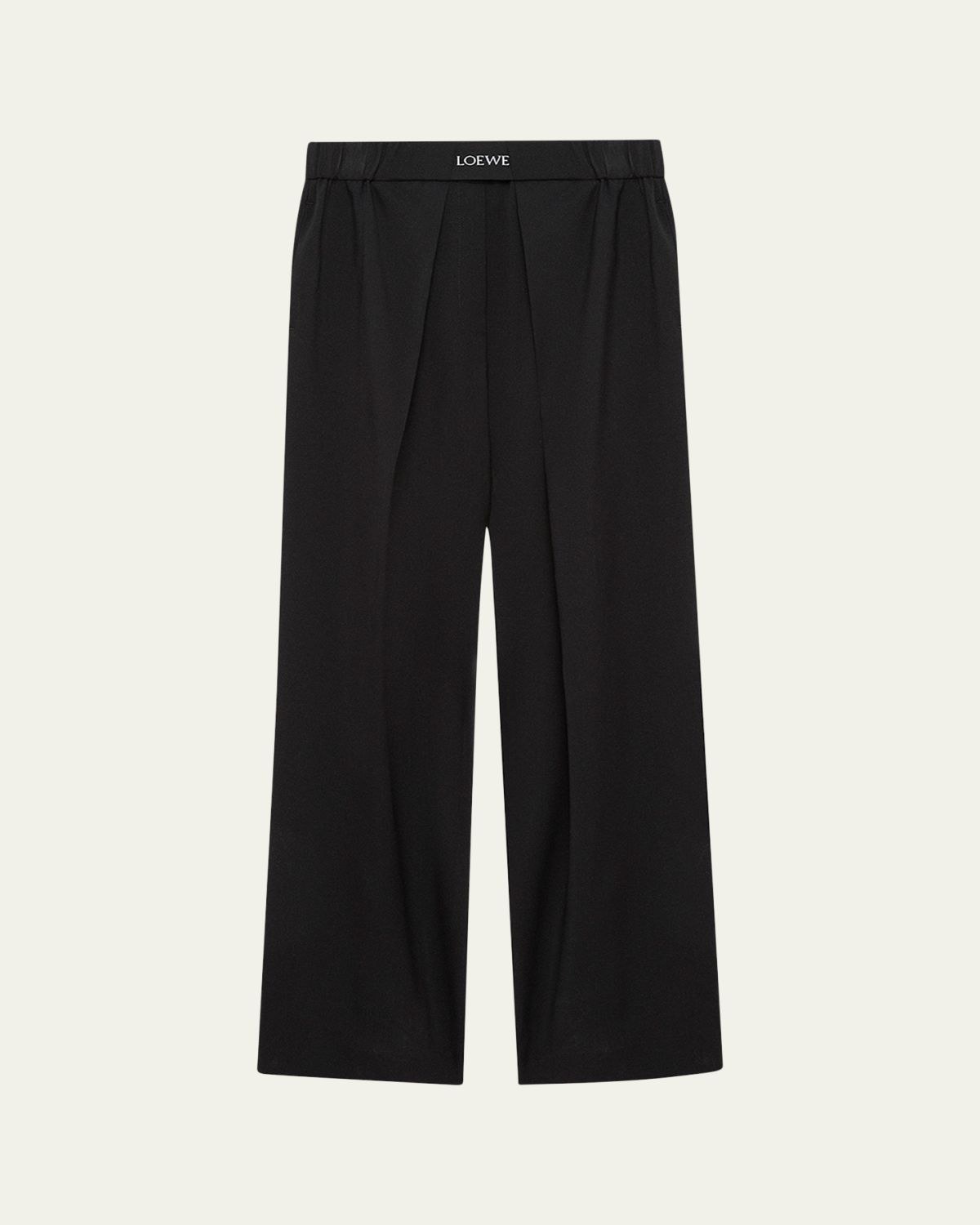 Loewe Logo Waist Asymmetric Pleated Pants | Thumbnail 6 Loewe Logo Waist Asymmetric Pleated Pants | Thumbnail 6