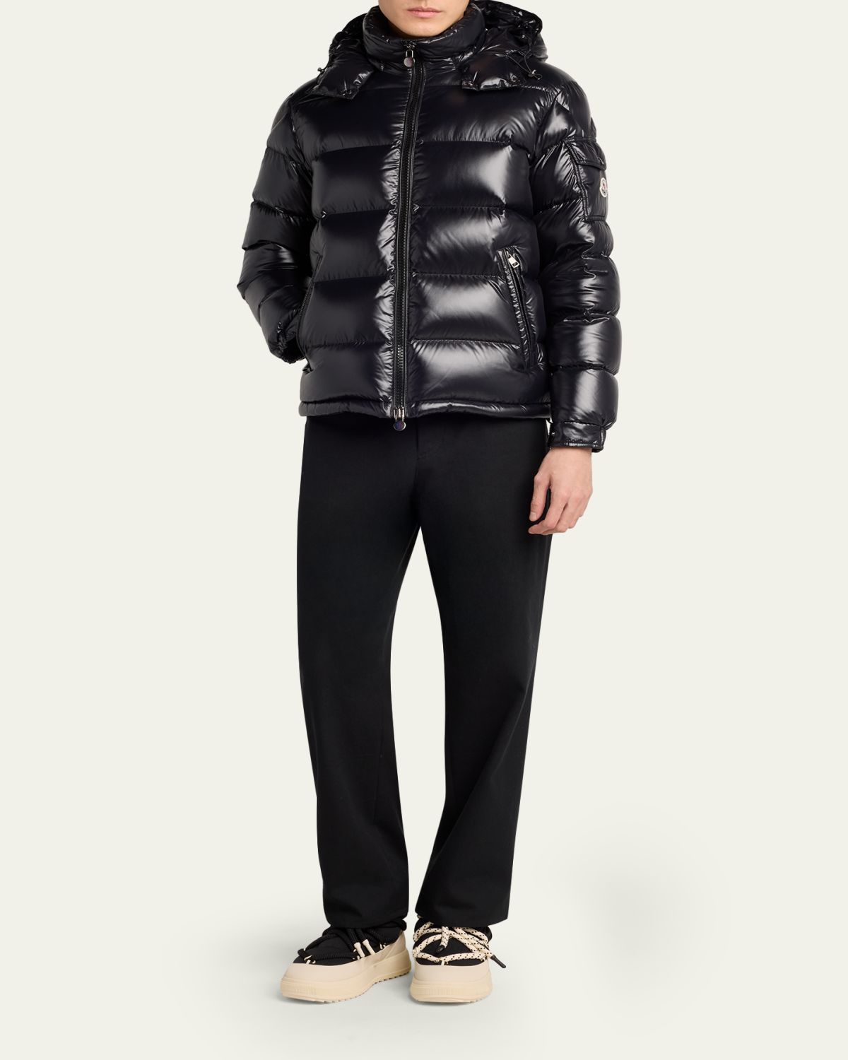 Moncler Men's Hooded Down Puffer Jacket | Thumbnail 2 Moncler Men's Hooded Down Puffer Jacket | Thumbnail 2