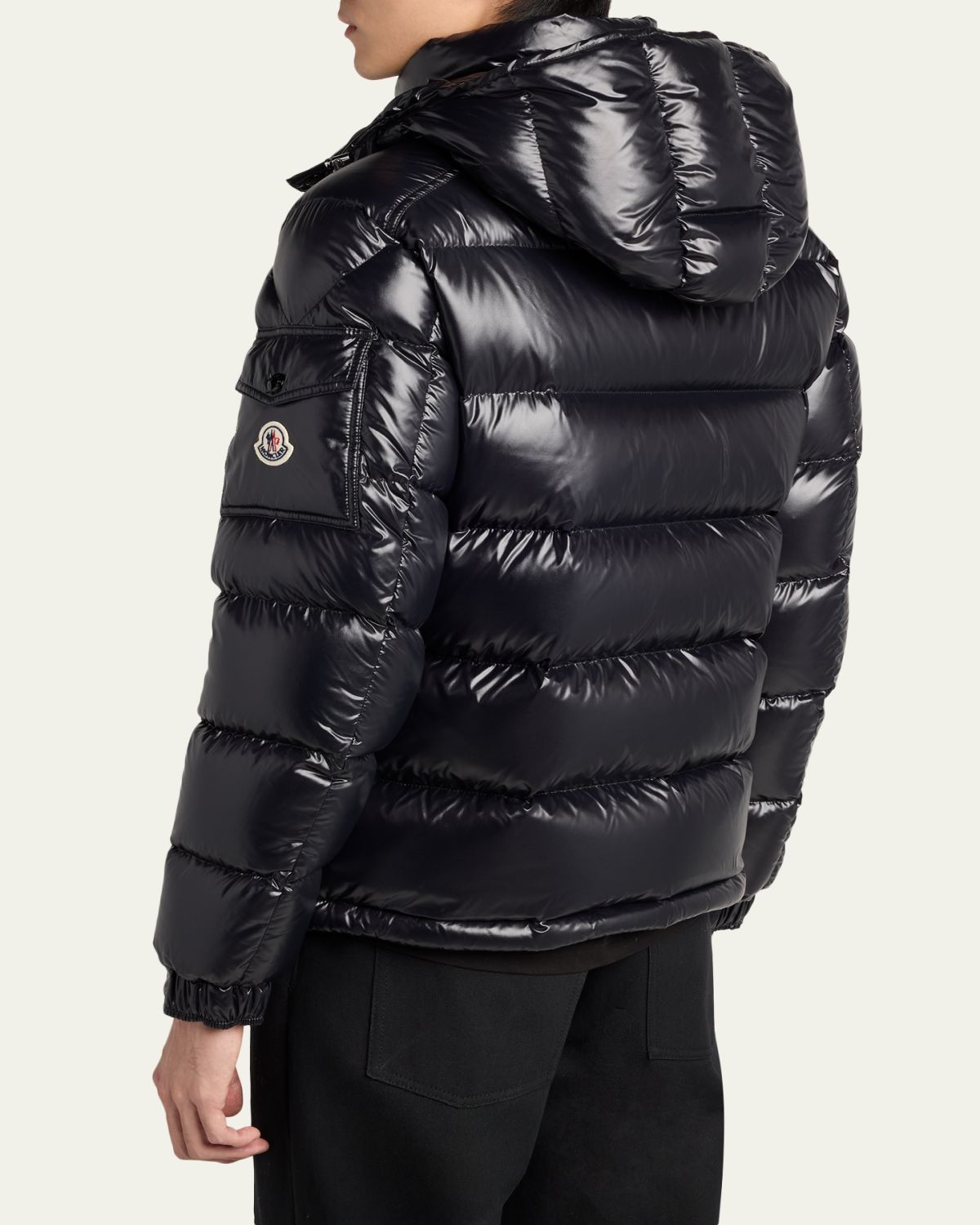 Moncler Men's Hooded Down Puffer Jacket | Thumbnail 3 Moncler Men's Hooded Down Puffer Jacket | Thumbnail 3