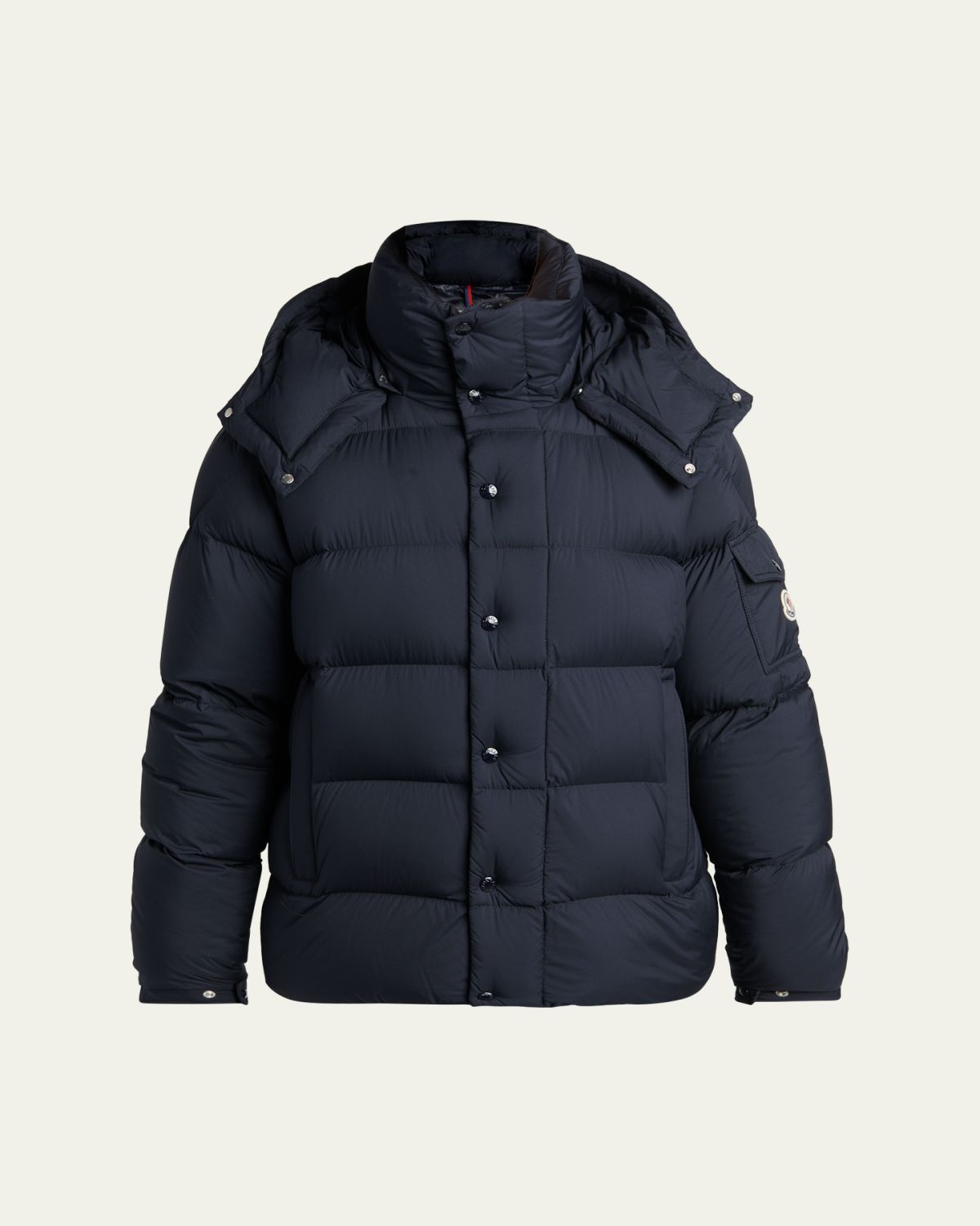 Moncler Grenoble Men's Quilted Hooded Puffer Jacket