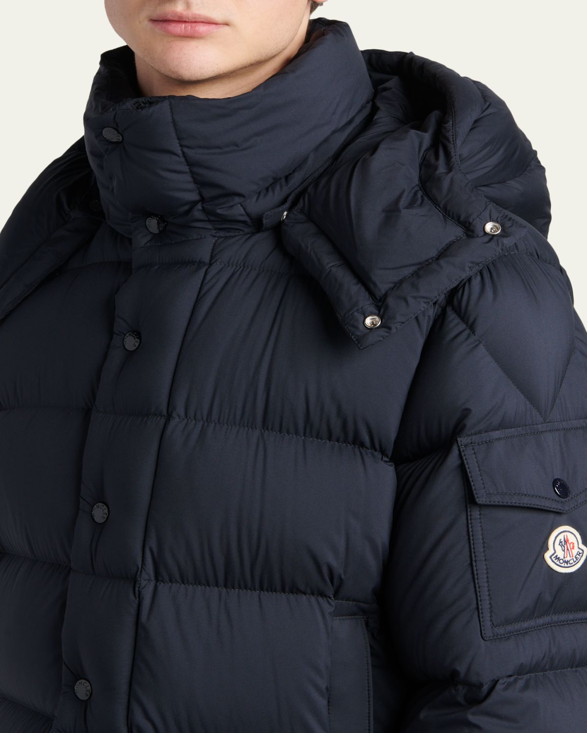 Moncler Grenoble Men's Quilted Hooded Puffer Jacket | Thumbnail 5