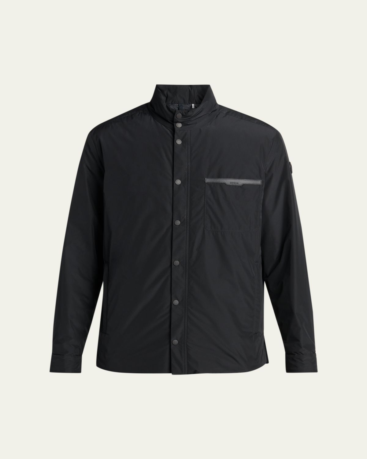 Moncler Men's Snap-Front Down Jacket