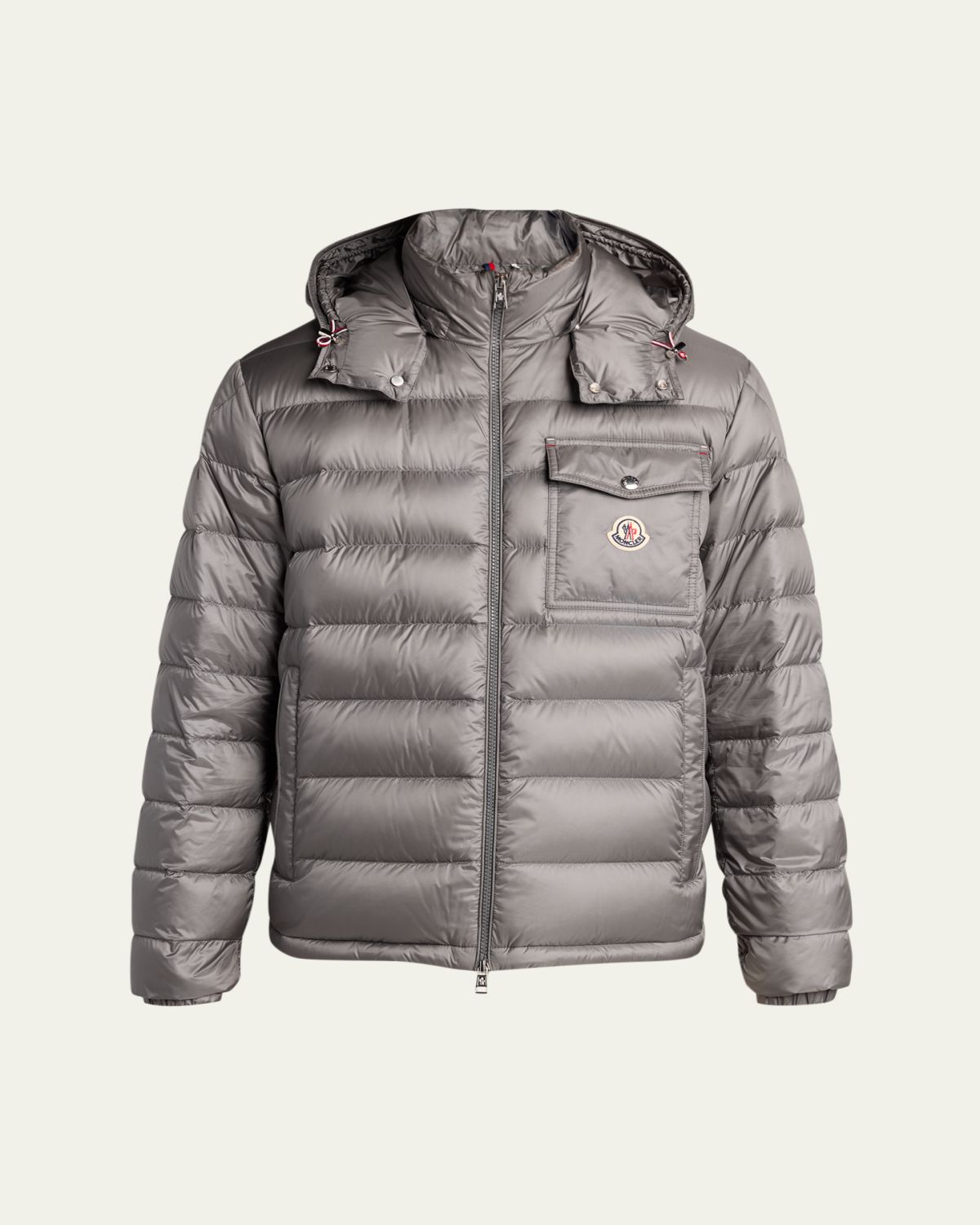 Moncler Men's Hood Logo Puffer Jacket