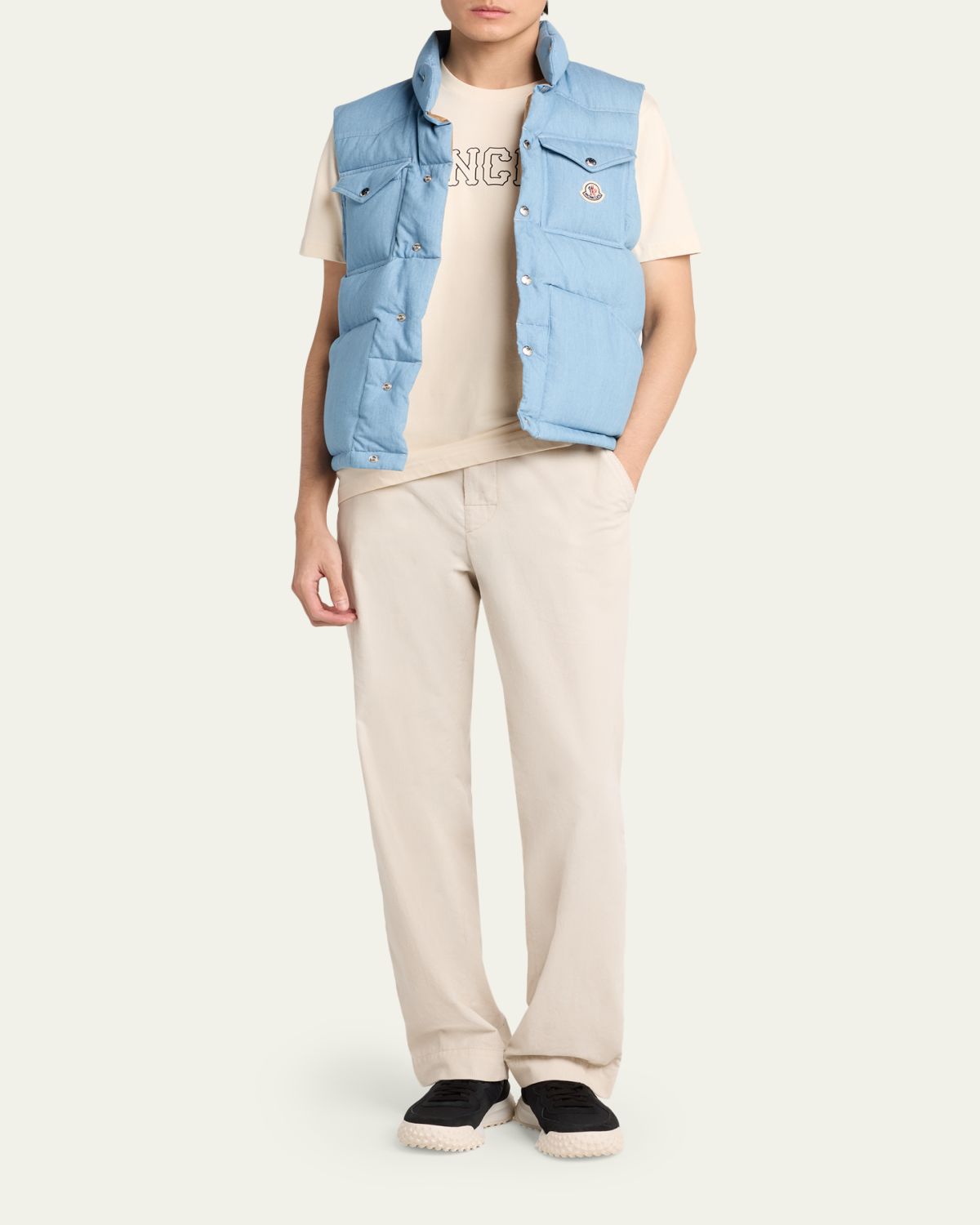 Moncler Men's Quilted Puffer Vest | Thumbnail 2 Moncler Men's Quilted Puffer Vest | Thumbnail 2