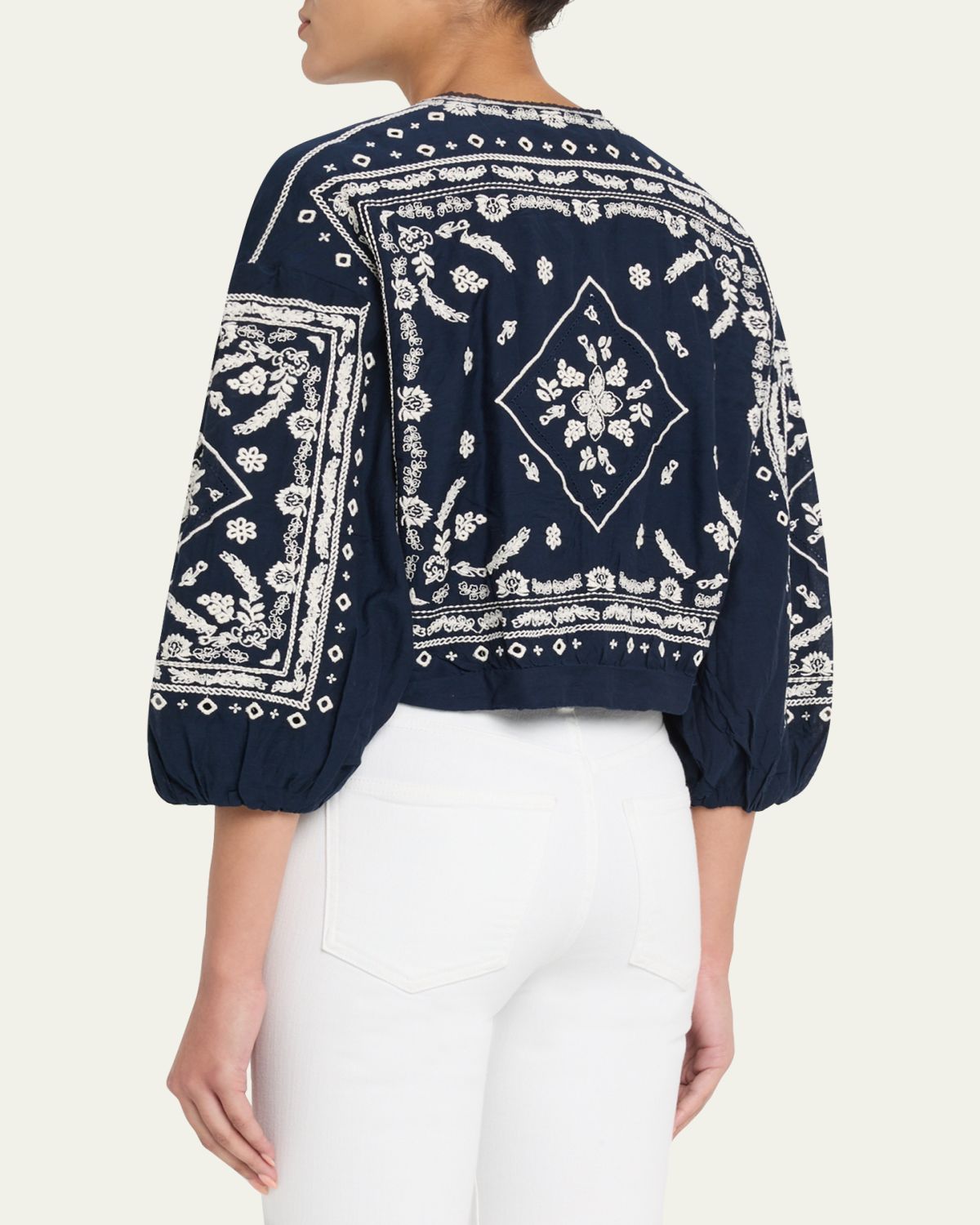 Veronica Beard Drake Embroidered Jacket | Thumbnail 3 Veronica Beard Drake Embroidered Jacket | Thumbnail 3