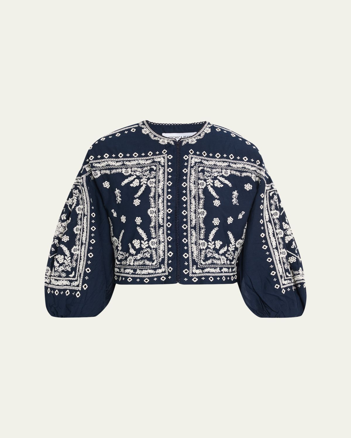 Veronica Beard Drake Embroidered Jacket