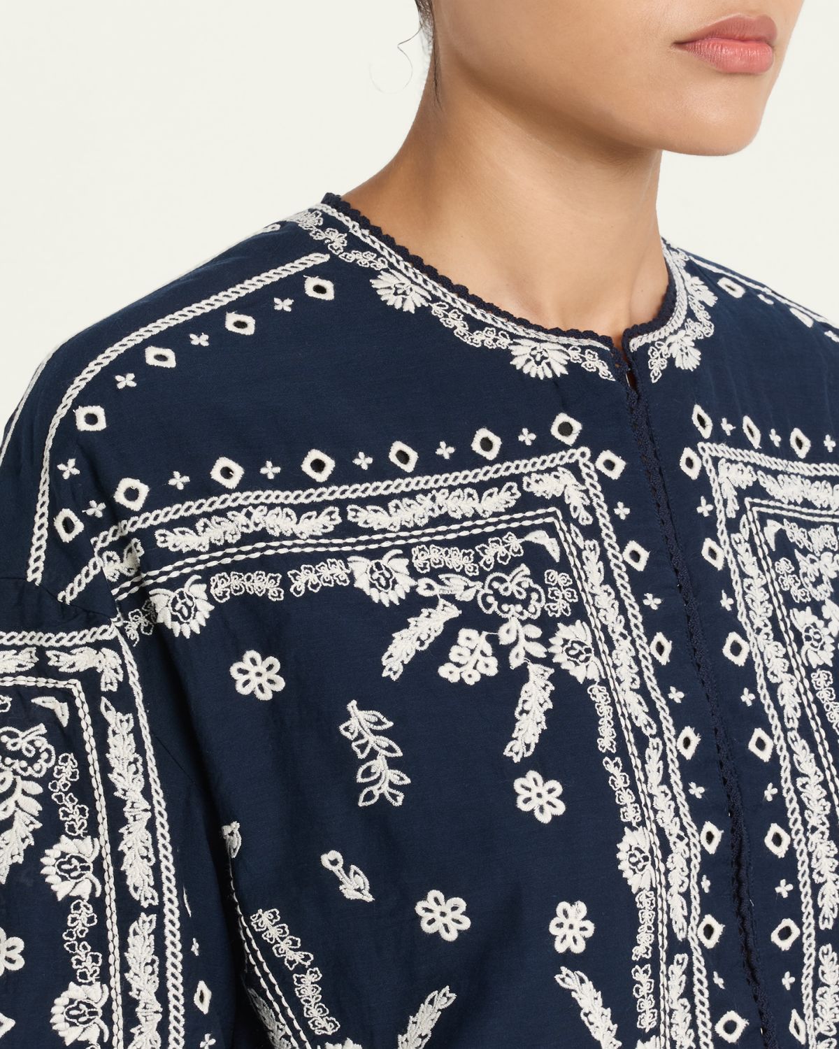 Veronica Beard Drake Embroidered Jacket | Thumbnail 5 Veronica Beard Drake Embroidered Jacket | Thumbnail 5