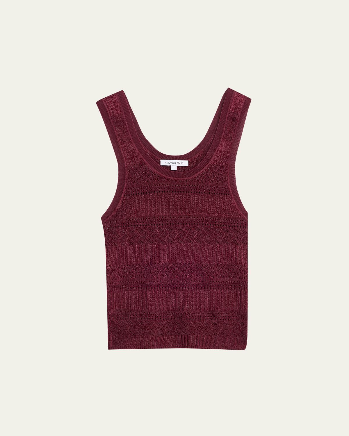 Veronica Beard Sandra Knit Tank Top