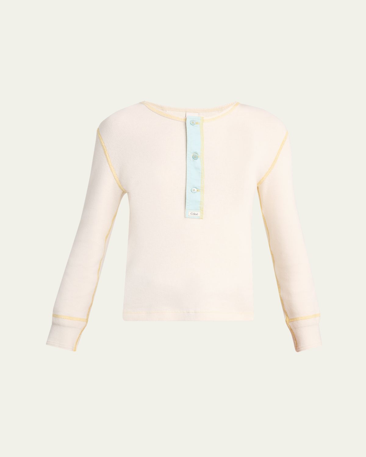 Chloe Ribbed Cotton Jersey Top | Thumbnail 6 Chloe Ribbed Cotton Jersey Top | Thumbnail 6
