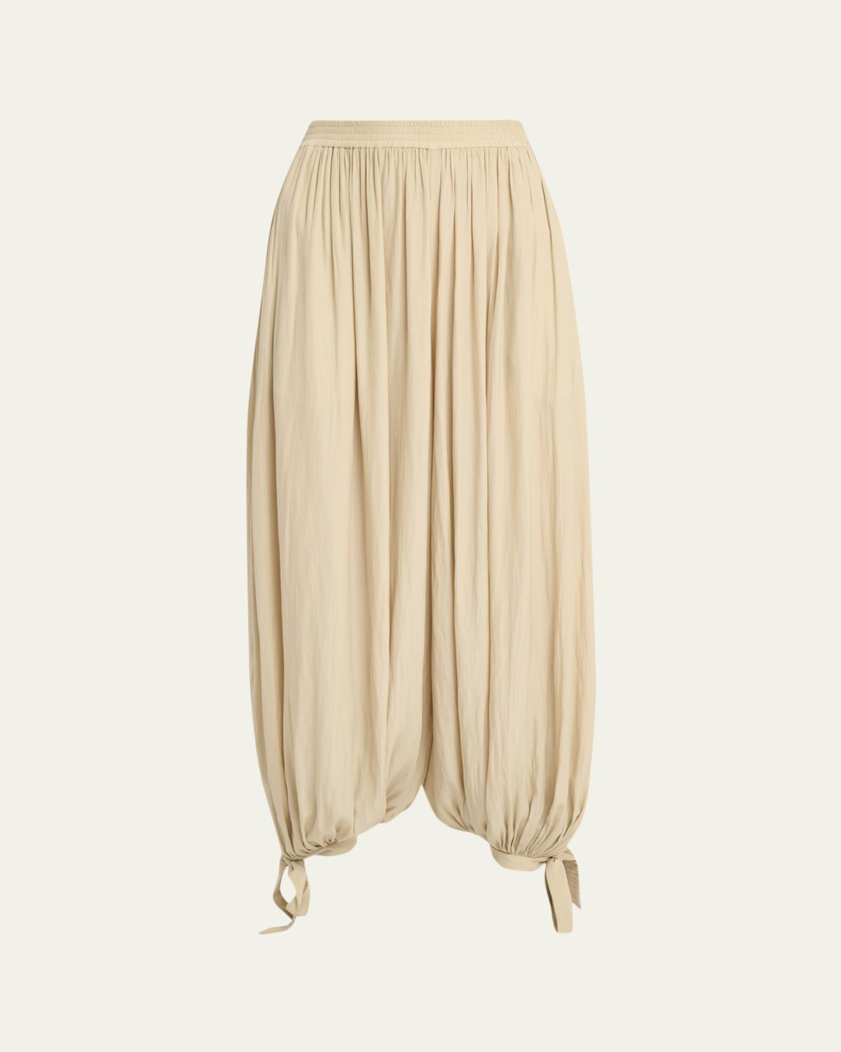 Chloe Balloon Trousers with Tie Details | Thumbnail 6 Chloe Balloon Trousers with Tie Details | Thumbnail 6