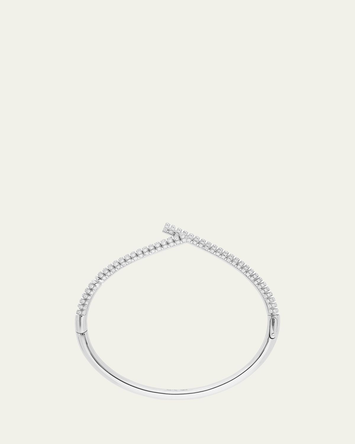 TABAYER 18K White Gold Diamond Oera Bracelet