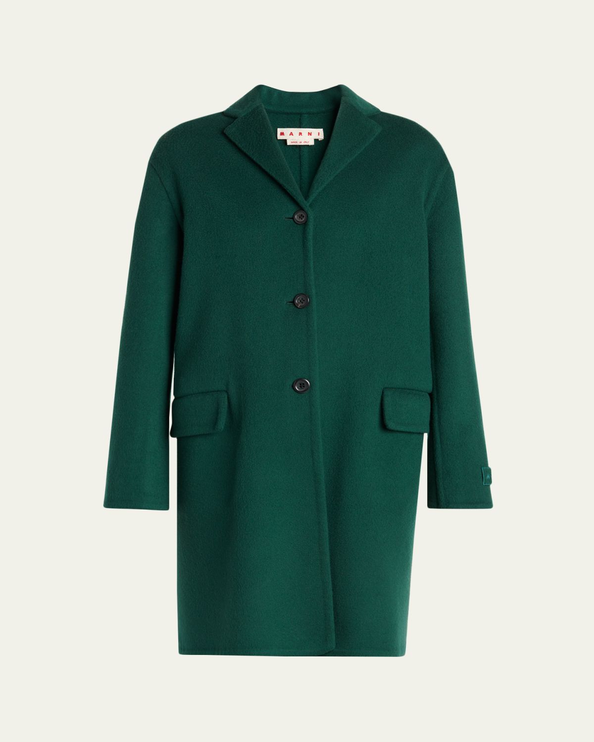 Marni Wool-Cashmere Long Coat | Thumbnail 6 Marni Wool-Cashmere Long Coat | Thumbnail 6
