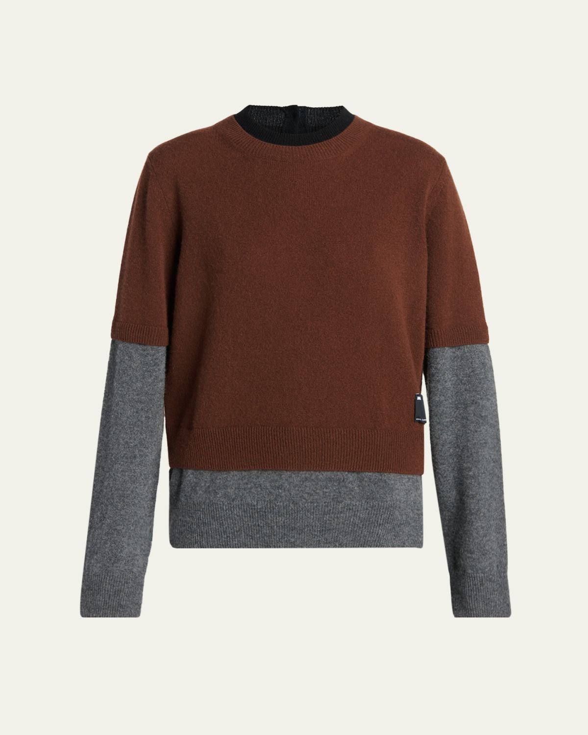 Marni Double-Layered Cashmere Sweater | Thumbnail 6 Marni Double-Layered Cashmere Sweater | Thumbnail 6