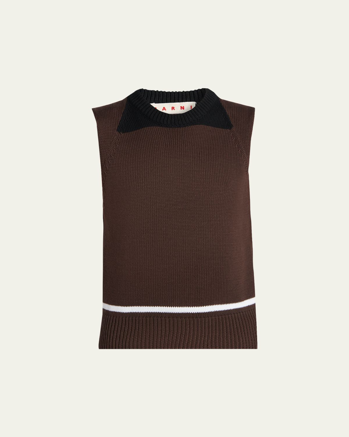 Marni Crewneck Sleeveless Sweater | Thumbnail 6 Marni Crewneck Sleeveless Sweater | Thumbnail 6