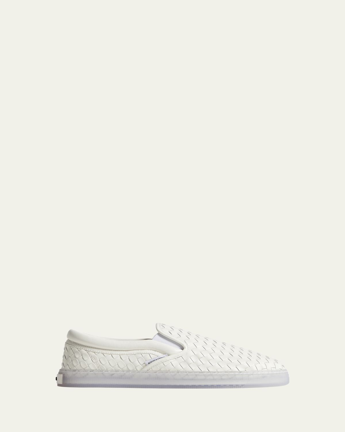 Bottega Veneta Men's Serena Intrecciato Leather Slip-On Sneakers | Thumbnail 9 Bottega Veneta Men's Serena Intrecciato Leather Slip-On Sneakers | Thumbnail 9