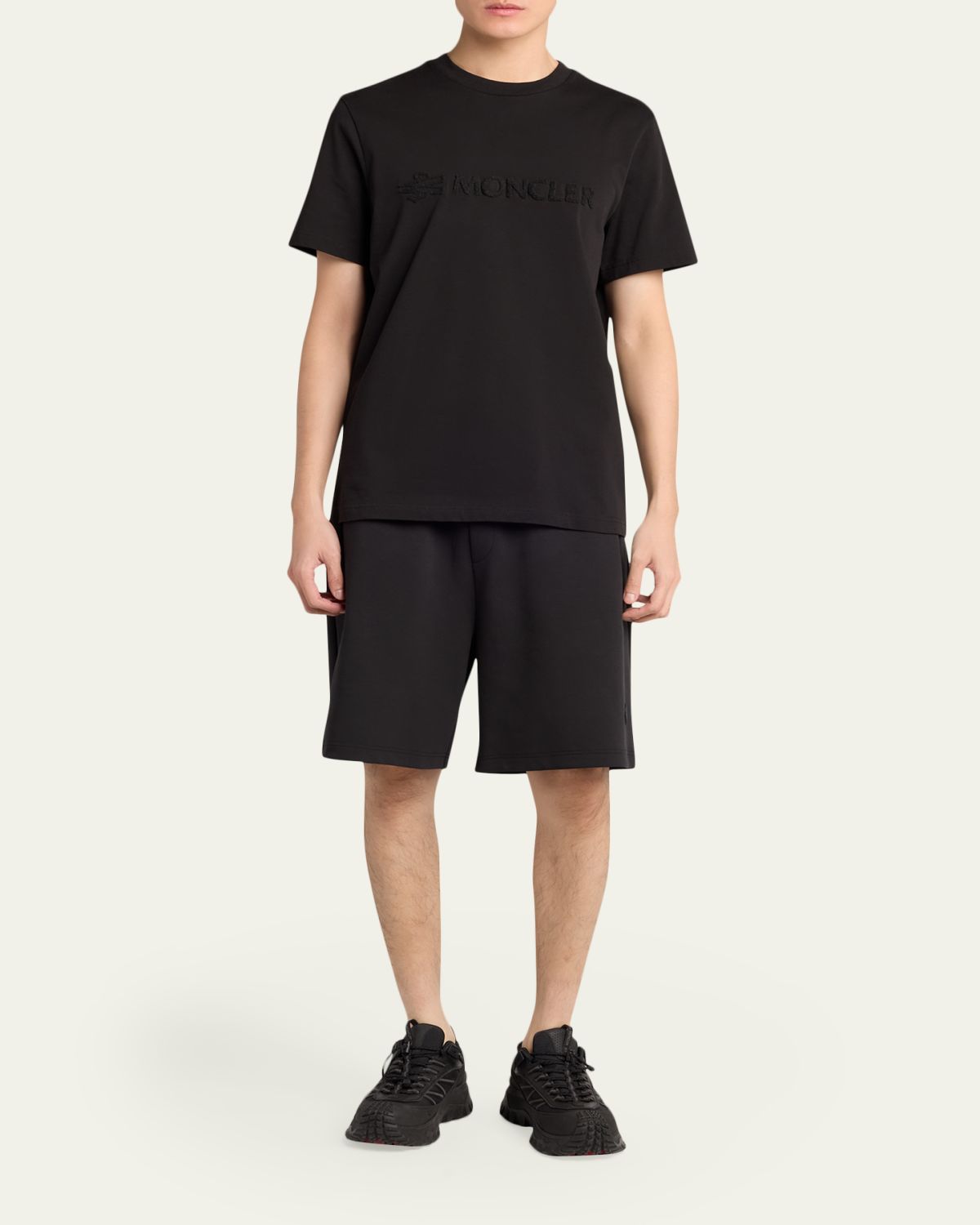 Moncler Men's Cotton-Blend Shorts | Thumbnail 2 Moncler Men's Cotton-Blend Shorts | Thumbnail 2