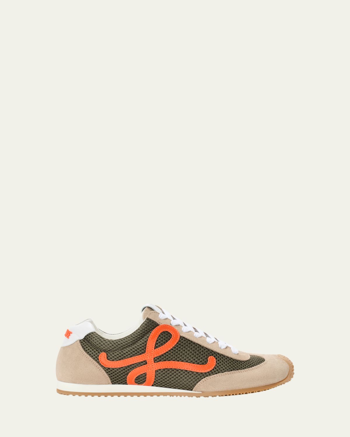 Loewe Men's Ballet Runner 2 Mesh and Suede Low-Top Sneakers | Thumbnail 4 Loewe Men's Ballet Runner 2 Mesh and Suede Low-Top Sneakers | Thumbnail 4