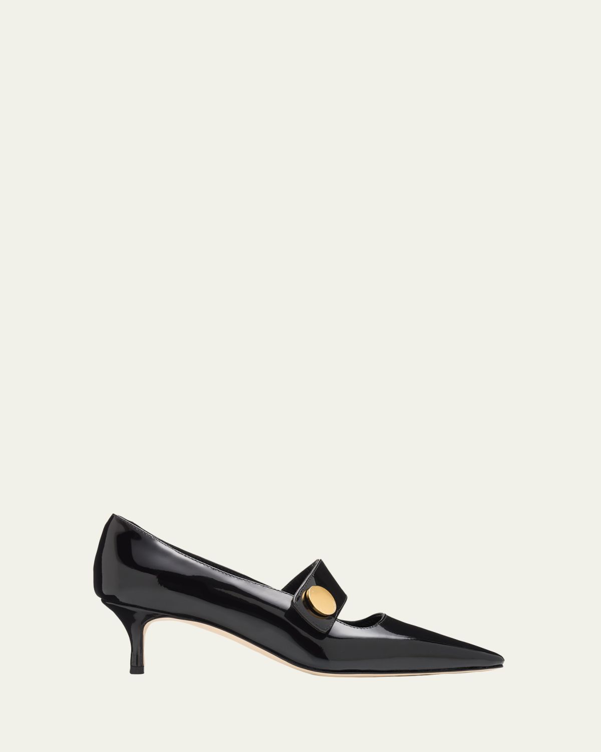 Manolo Blahnik 50mm Dorian Patent Leather Mary Jane Pumps | Thumbnail 4 Manolo Blahnik 50mm Dorian Patent Leather Mary Jane Pumps | Thumbnail 4