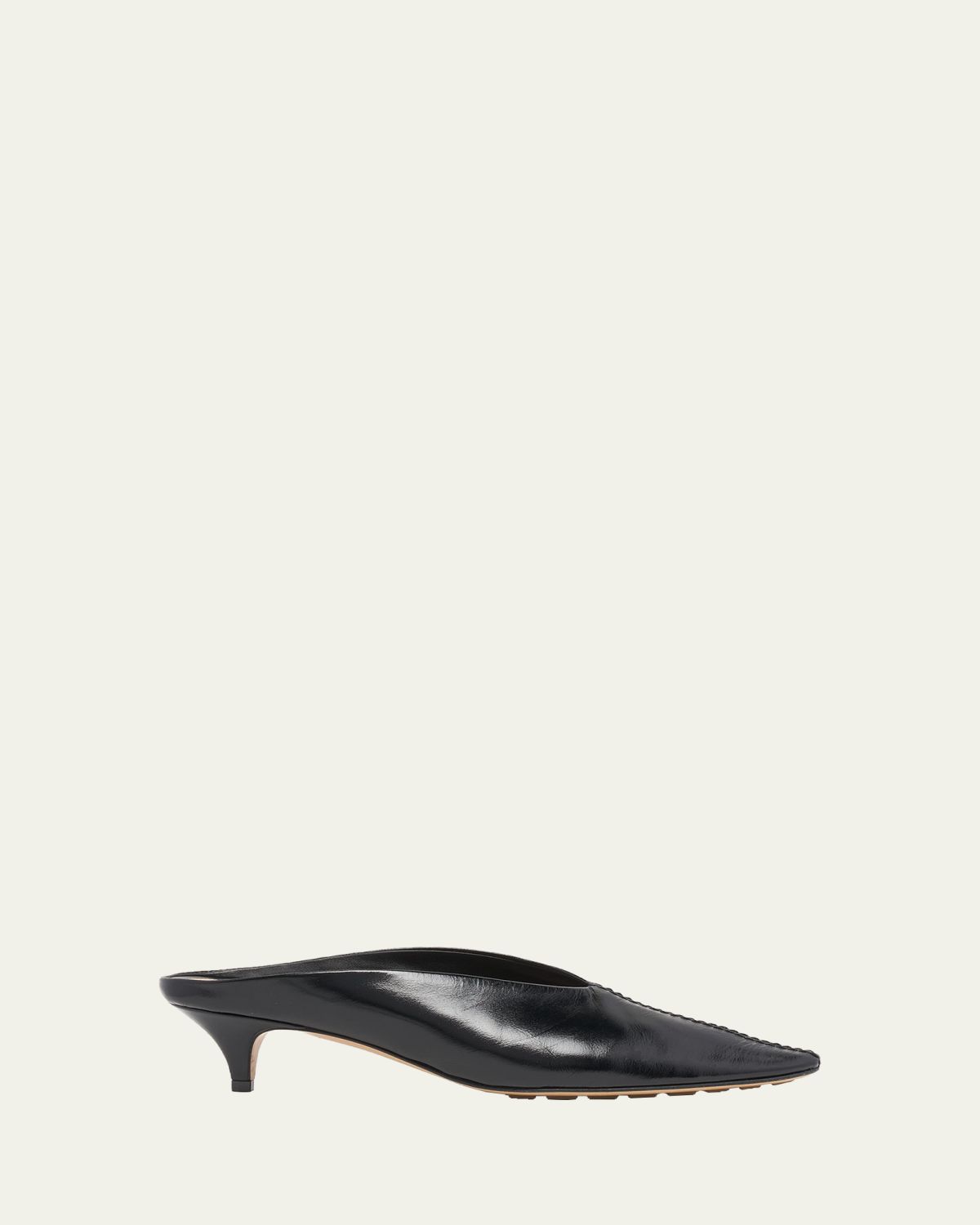 Bottega Veneta 40mm Vesta Nappa Leather Mule Pumps | Thumbnail 4