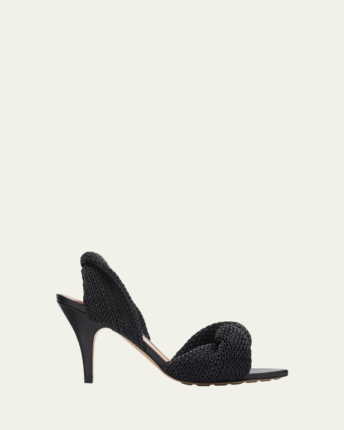 Bottega Veneta 90mm Grace Crochet Leather Sandals | Thumbnail 6 Bottega Veneta 90mm Grace Crochet Leather Sandals | Thumbnail 6