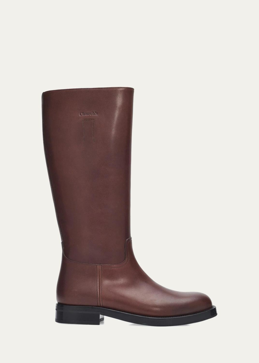 Church's Penny Leather Mid-Calf Boots