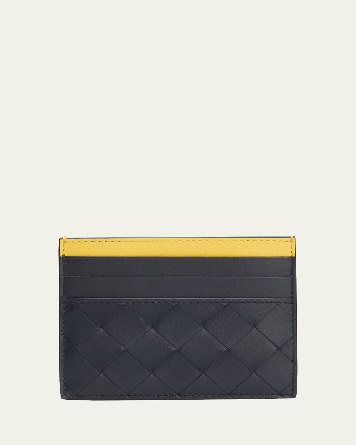 Bottega Veneta Men's Colorblock Leather Card Holder | Thumbnail 5 Bottega Veneta Men's Colorblock Leather Card Holder | Thumbnail 5