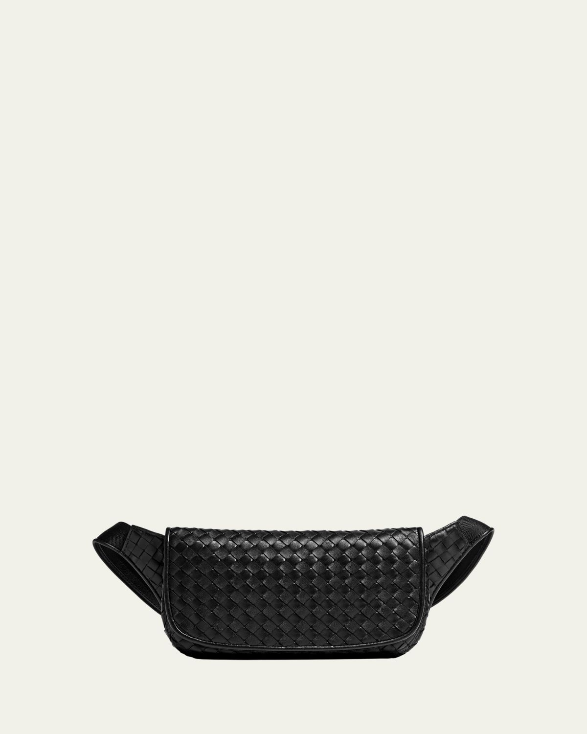 Bottega Veneta Men's Veneto Intrecciato Leather Sling Bag | Thumbnail 4 Bottega Veneta Men's Veneto Intrecciato Leather Sling Bag | Thumbnail 4