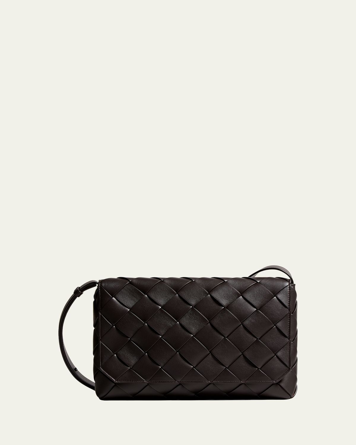 Bottega Veneta Men's Diago Large Intreccio Leather Messenger Bag | Thumbnail 5 Bottega Veneta Men's Diago Large Intreccio Leather Messenger Bag | Thumbnail 5