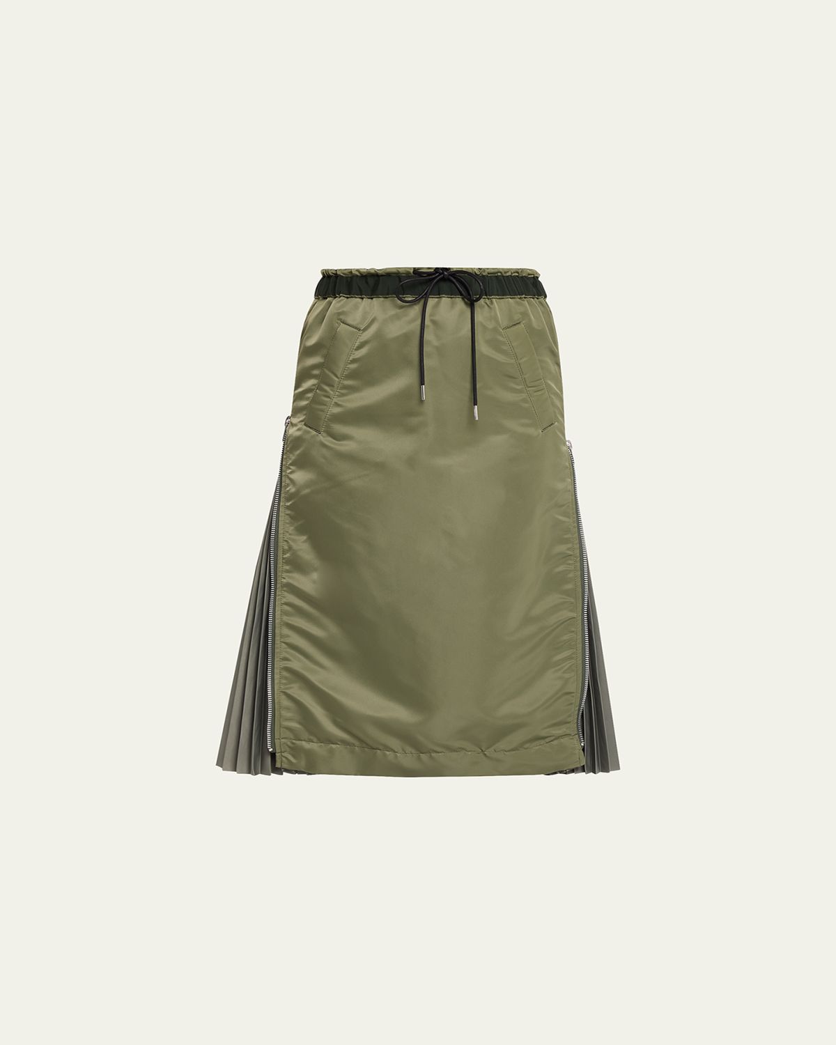 sacai Nylon Twill Adjustable Skirt | Thumbnail 6
