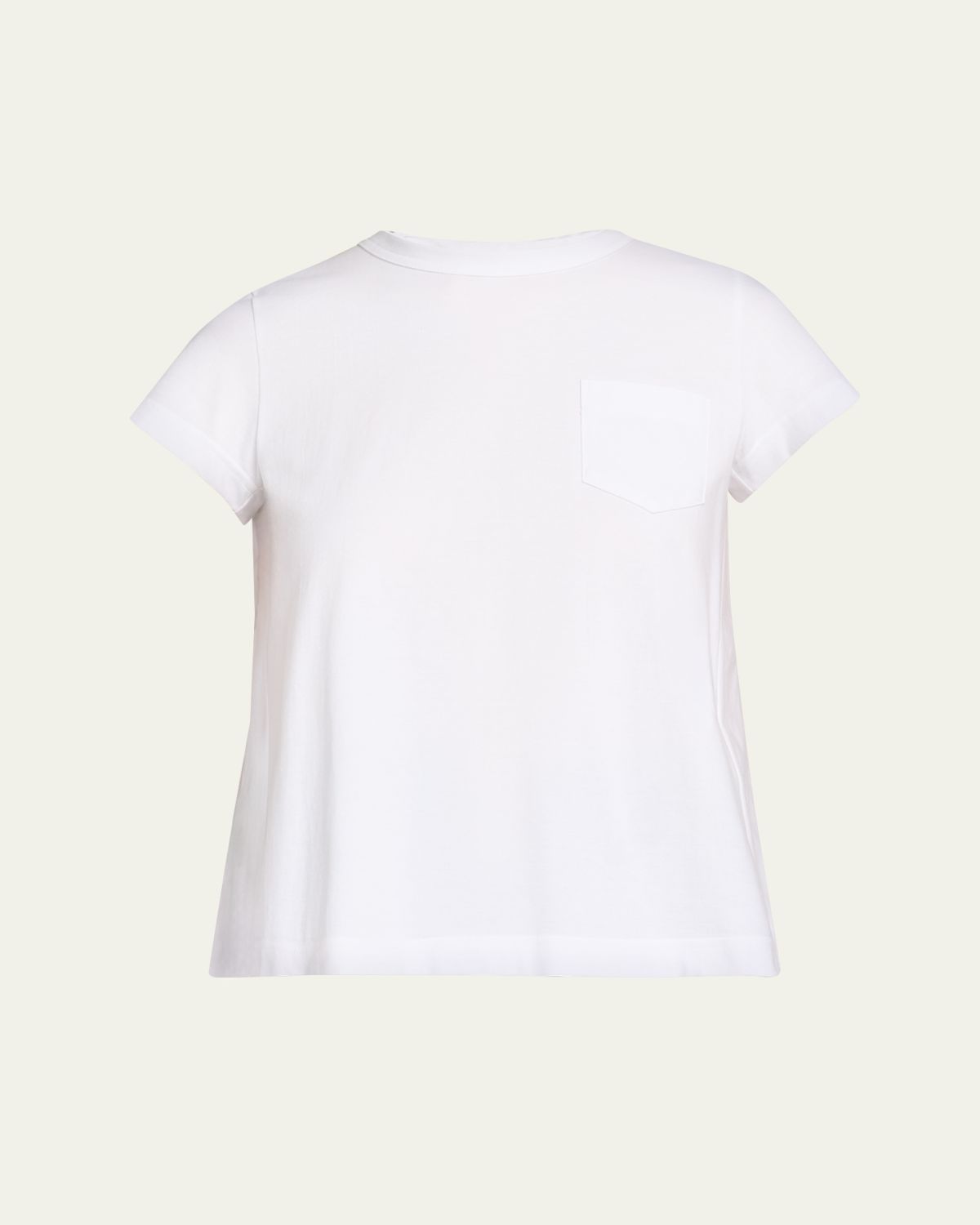 sacai Cotton Poplin x Cotton Jersey T-Shirt | Thumbnail 6 sacai Cotton Poplin x Cotton Jersey T-Shirt | Thumbnail 6