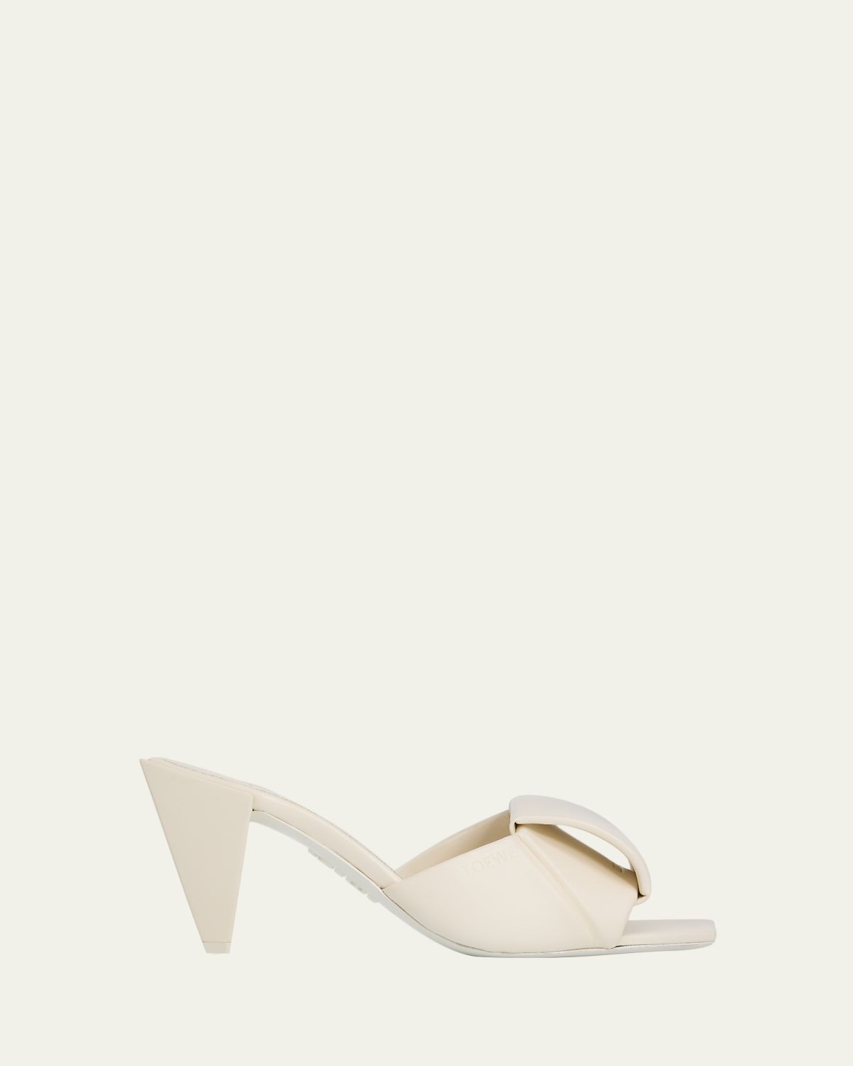 Loewe 85mm Origami Leather Slide Sandals | Thumbnail 6 Loewe 85mm Origami Leather Slide Sandals | Thumbnail 6