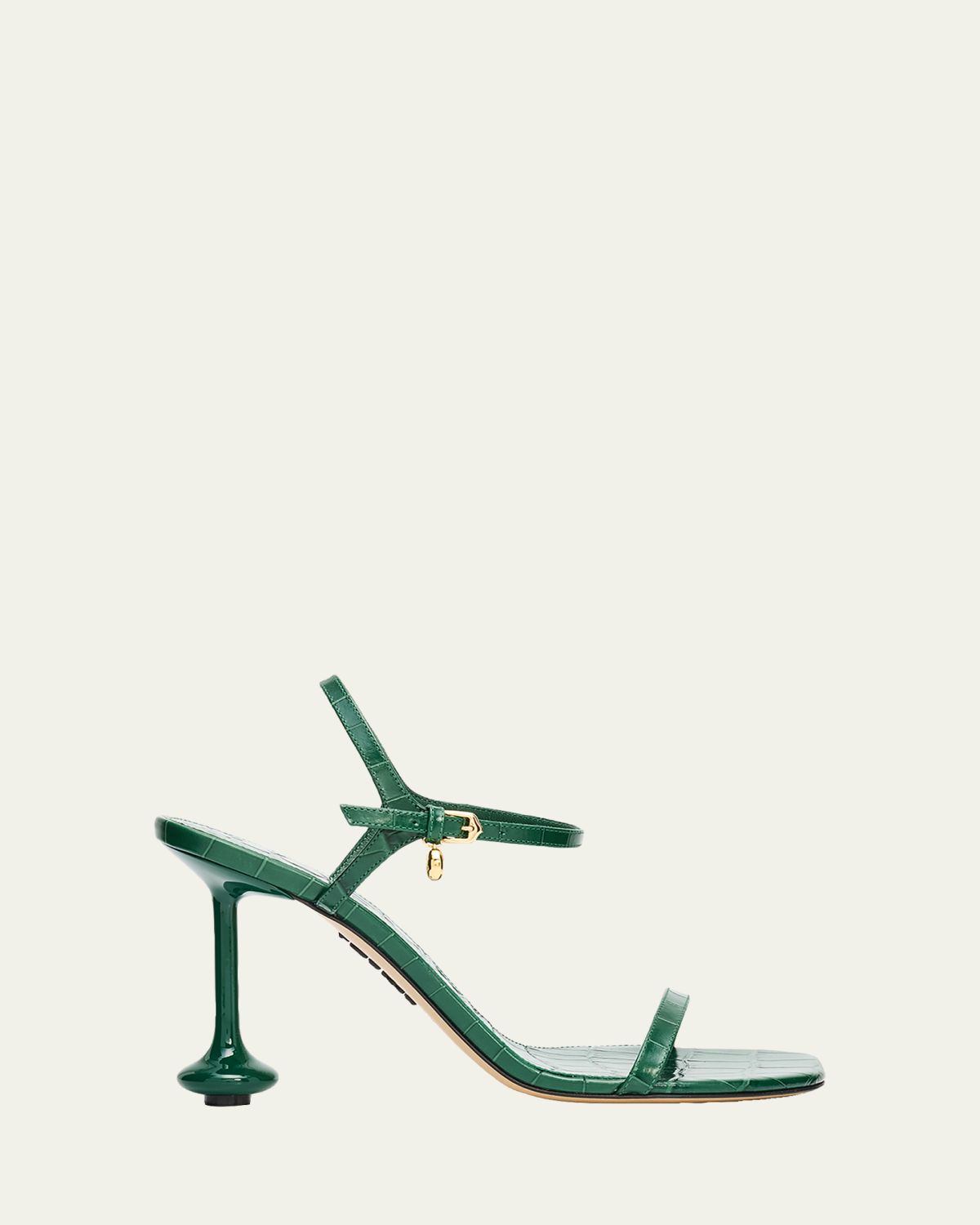 Loewe 90mm Toy Croc-Embossed Leather Sandals | Thumbnail 4 Loewe 90mm Toy Croc-Embossed Leather Sandals | Thumbnail 4