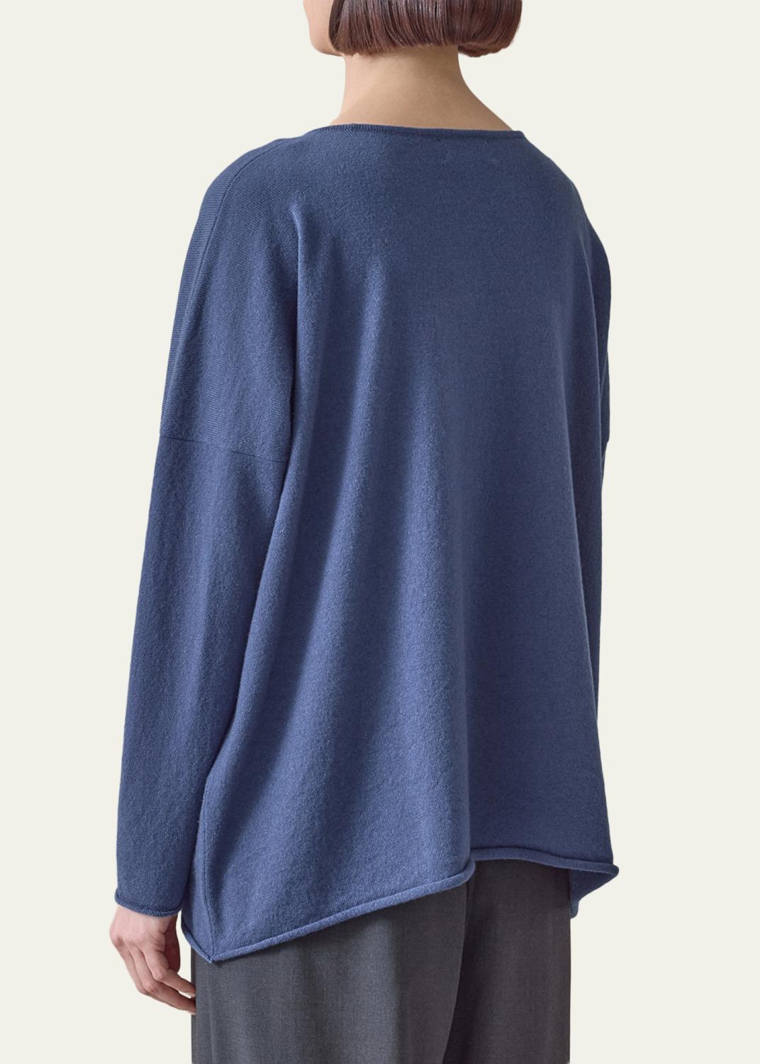 Eskandar A-line Cashmere Sweater | Thumbnail 3 Eskandar A-line Cashmere Sweater | Thumbnail 3