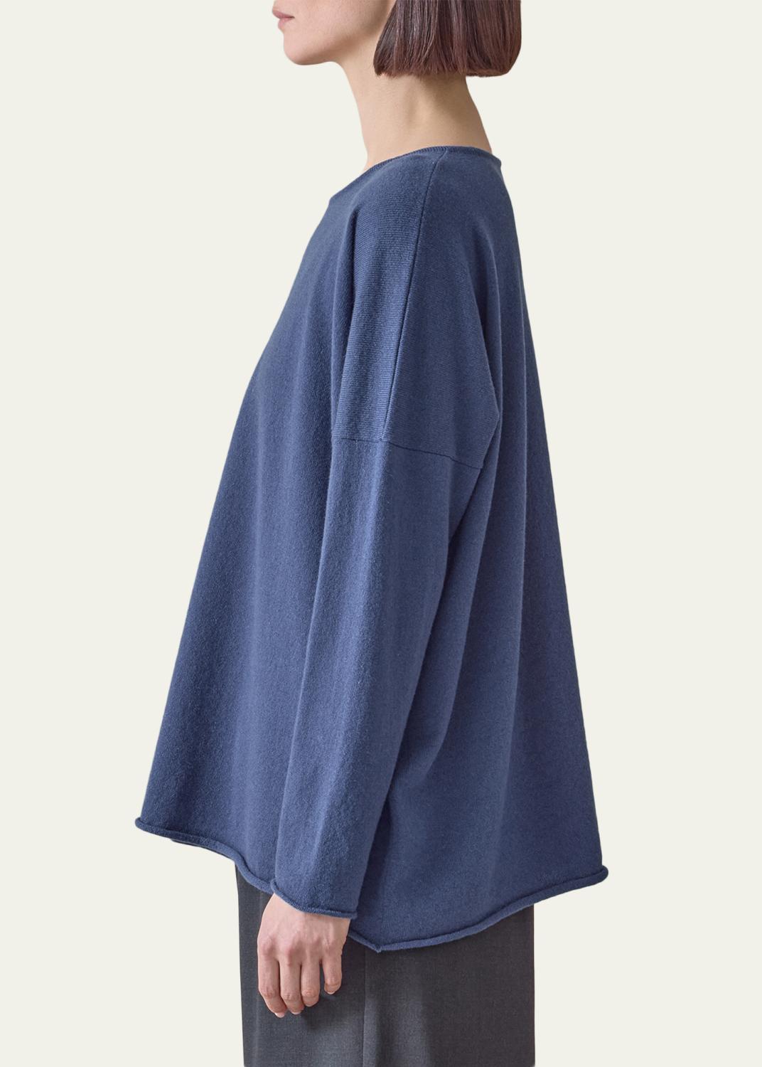 Eskandar A-line Cashmere Sweater | Thumbnail 4 Eskandar A-line Cashmere Sweater | Thumbnail 4