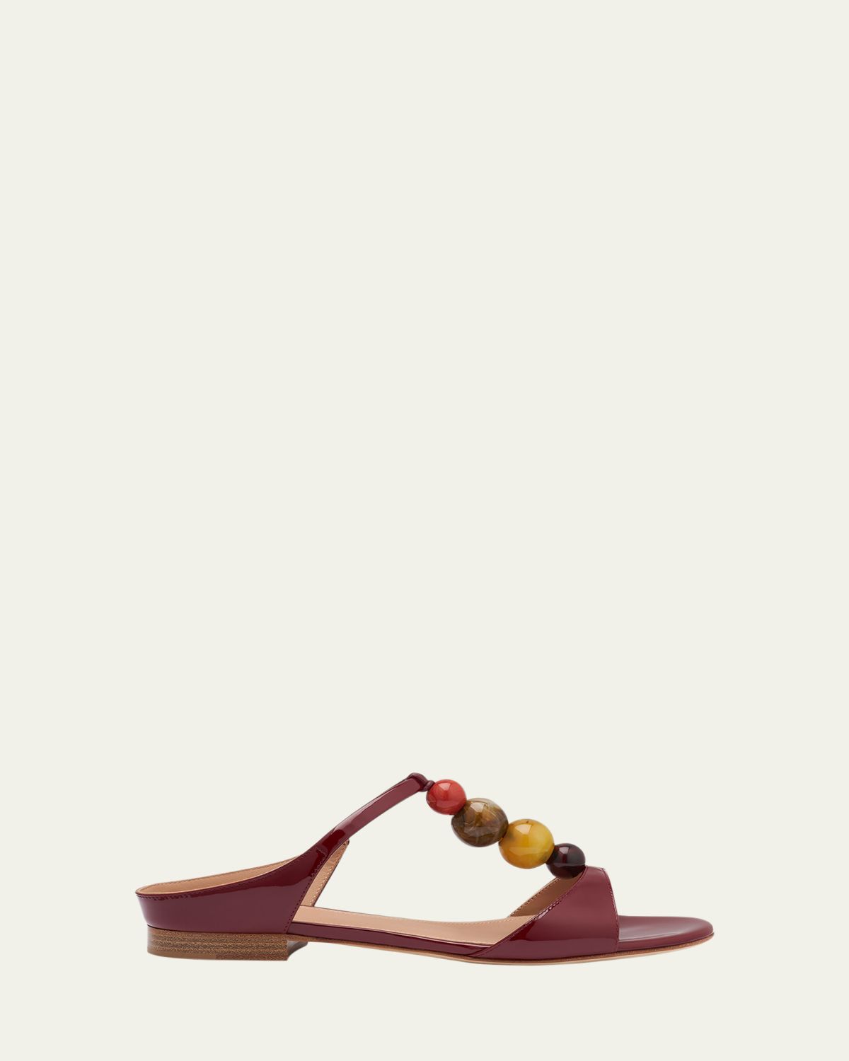 Malone Souliers Lena Beaded Patent Leather Sandals | Thumbnail 5 Malone Souliers Lena Beaded Patent Leather Sandals | Thumbnail 5