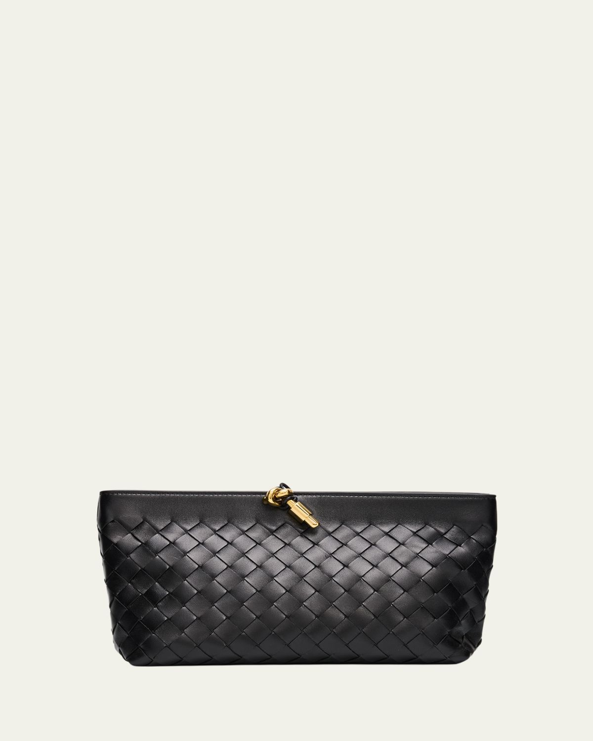 Bottega Veneta Andiamo Knot-Embellished Leather Clutch Bag | Thumbnail 6 Bottega Veneta Andiamo Knot-Embellished Leather Clutch Bag | Thumbnail 6