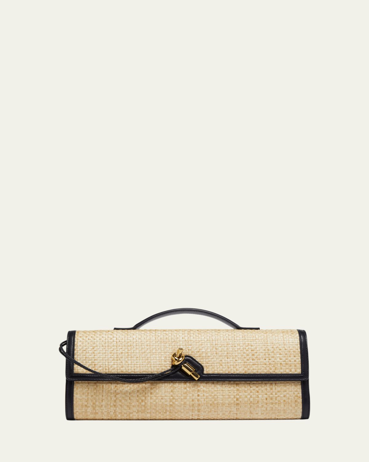 Bottega Veneta Andiamo Woven Raffia Clutch Bag | Thumbnail 6 Bottega Veneta Andiamo Woven Raffia Clutch Bag | Thumbnail 6