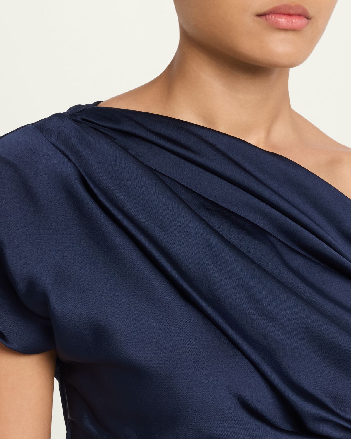 SIMKHAI Phoebe Draped Satin Top | Thumbnail 5 SIMKHAI Phoebe Draped Satin Top | Thumbnail 5