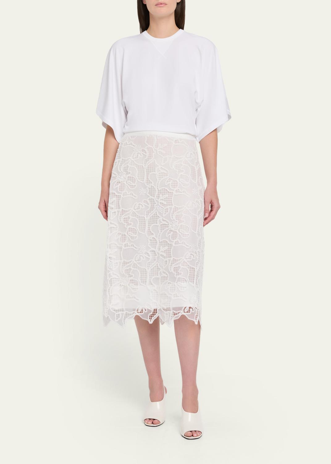 Simkhai Elissa Embroidered Column Skirt | Thumbnail 2 Simkhai Elissa Embroidered Column Skirt | Thumbnail 2