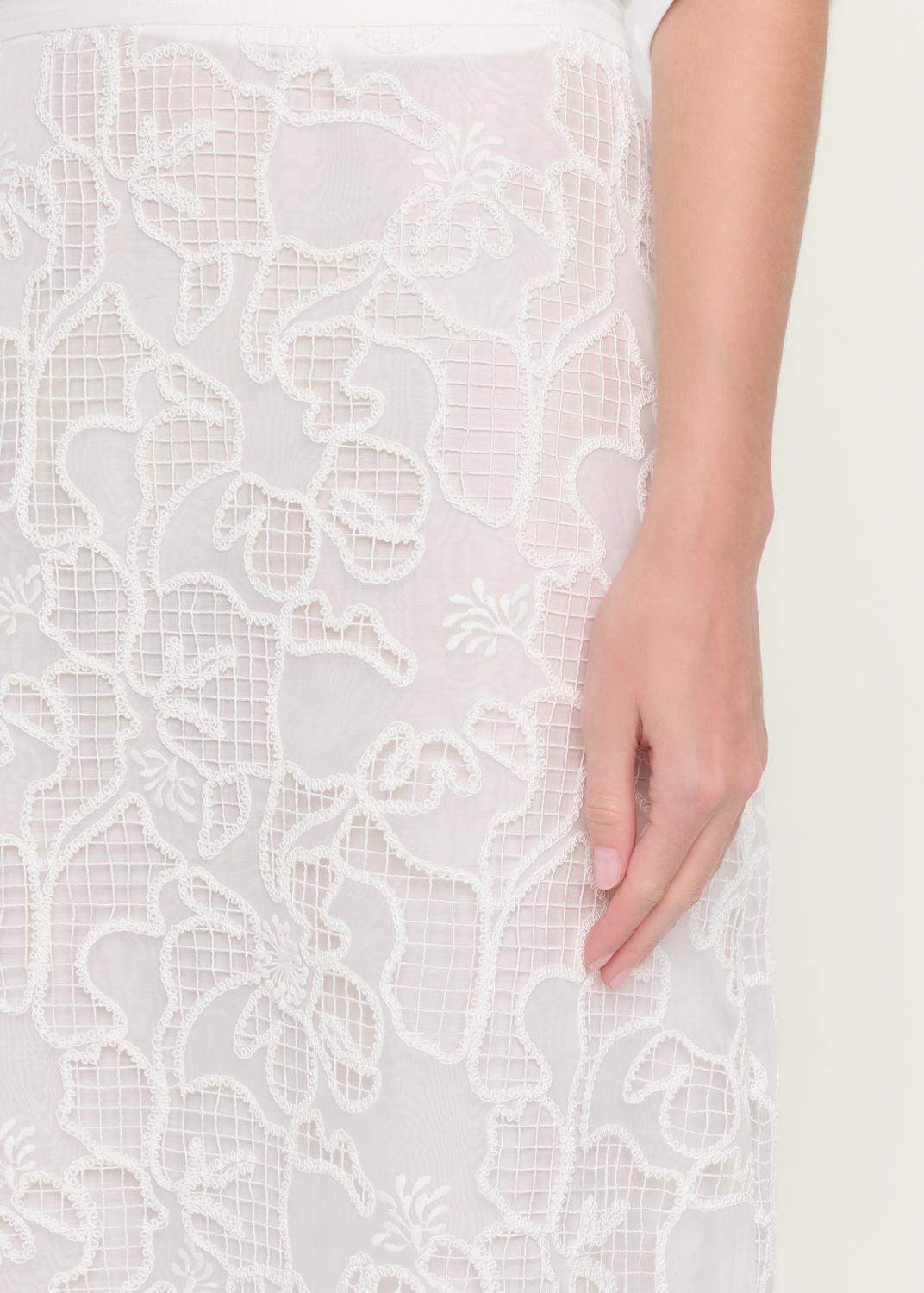 Simkhai Elissa Embroidered Column Skirt | Thumbnail 5 Simkhai Elissa Embroidered Column Skirt | Thumbnail 5