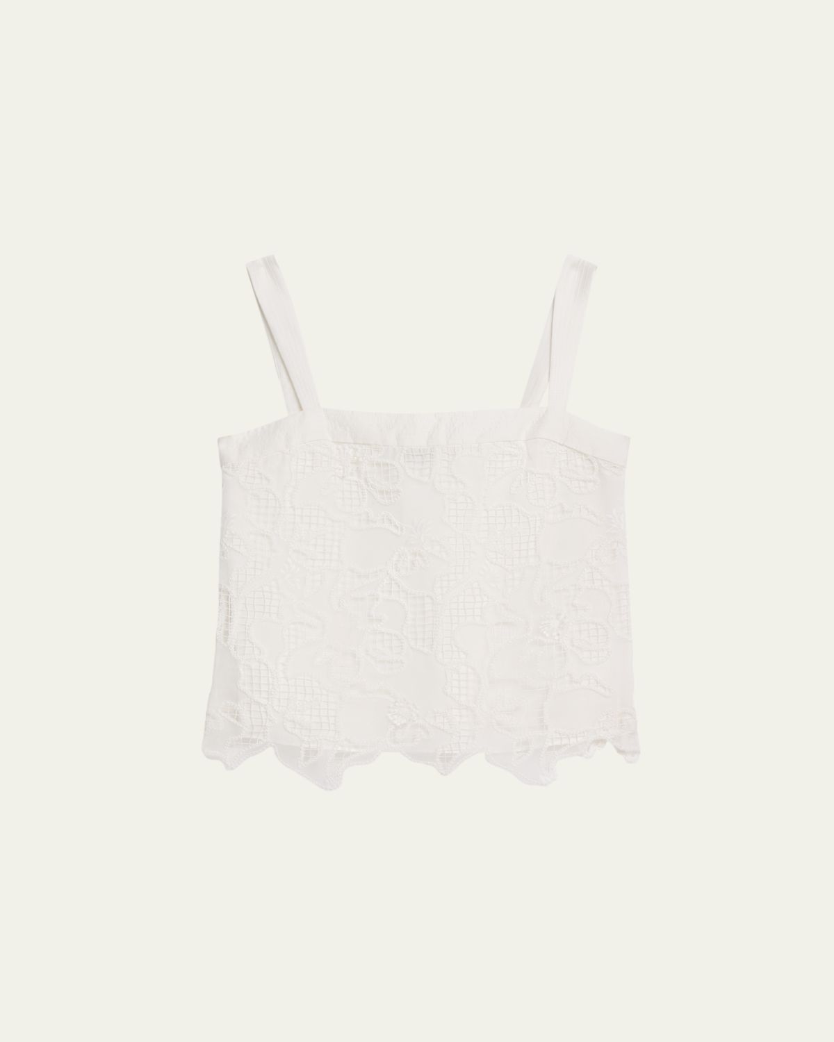 SIMKHAI Brynn Sleeveless Embroidered Top | Thumbnail 6 SIMKHAI Brynn Sleeveless Embroidered Top | Thumbnail 6