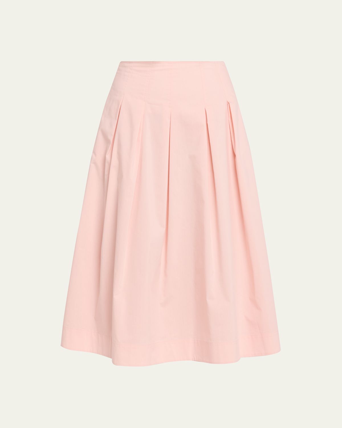SIMKHAI Elora Poplin Midi Skirt | Thumbnail 6 SIMKHAI Elora Poplin Midi Skirt | Thumbnail 6