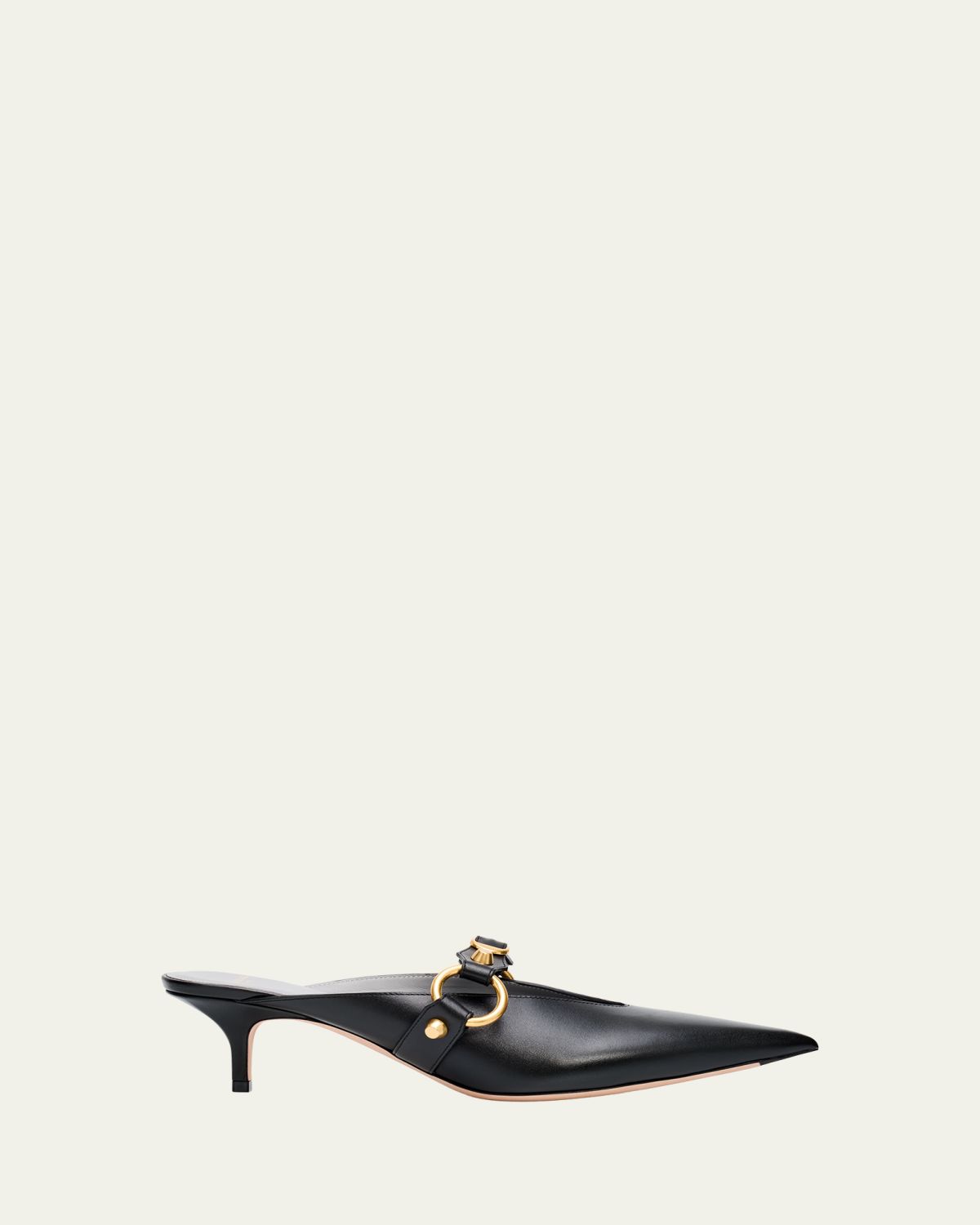 Balenciaga 45mm City Leather Mules | Thumbnail 11