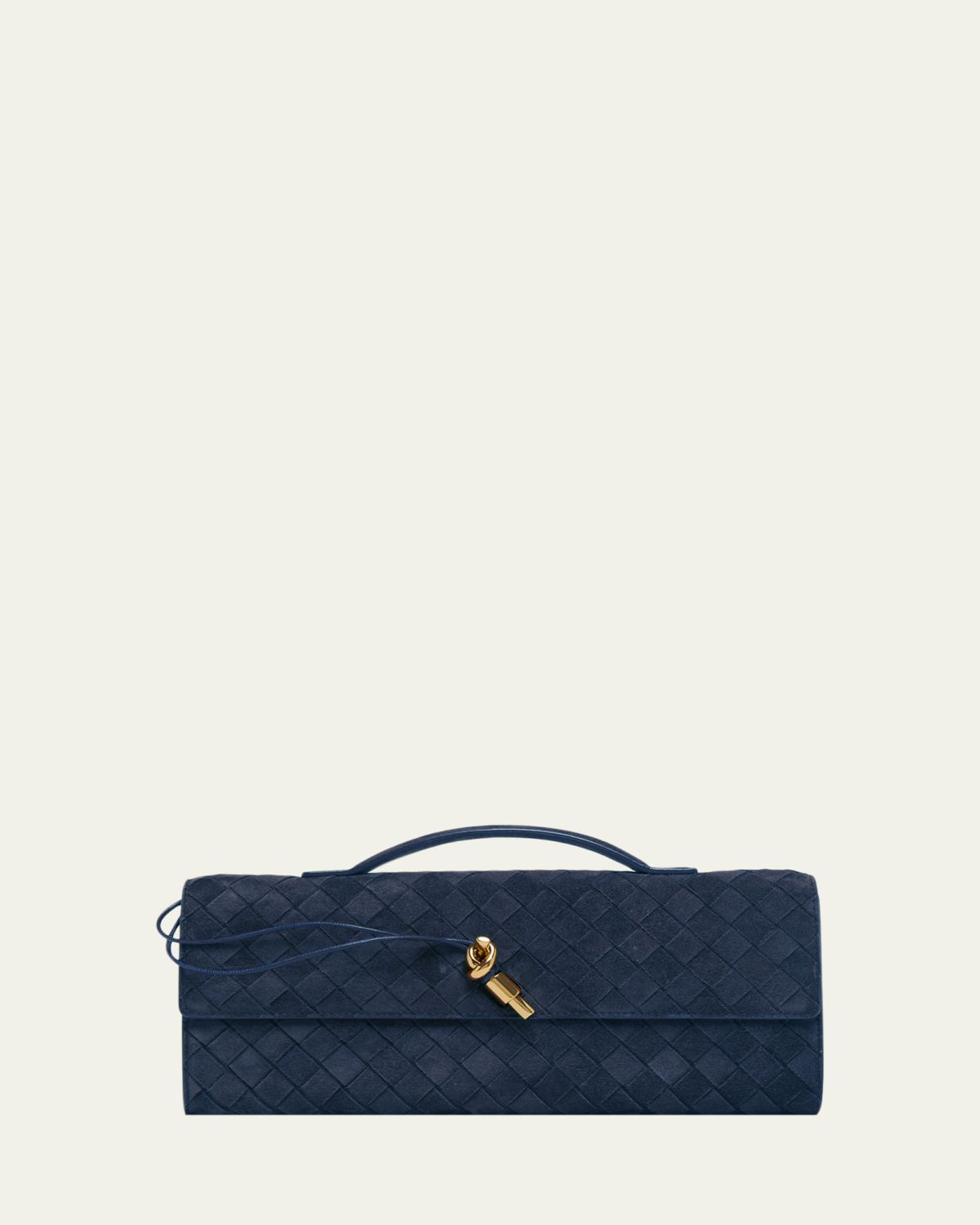 Bottega Veneta Andiamo Suede Clutch Bag | Thumbnail 6