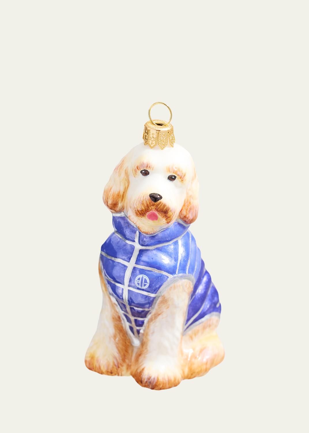 Joy To The World Collectibles Goldendoodle in BG Puffy Vest Christmas Ornament | Thumbnail 2 Joy To The World Collectibles Goldendoodle in BG Puffy Vest Christmas Ornament | Thumbnail 2