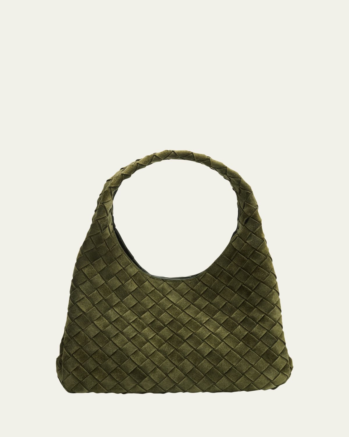Bottega Veneta Campana Small Suede Top-Handle Bag | Thumbnail 6