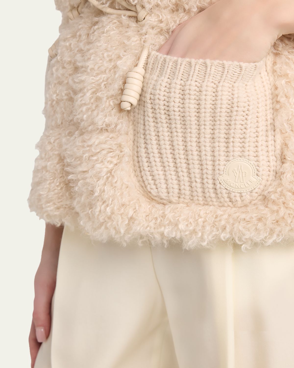 Moncler Teddy & Cashmere Vest | Thumbnail 5 Moncler Teddy & Cashmere Vest | Thumbnail 5