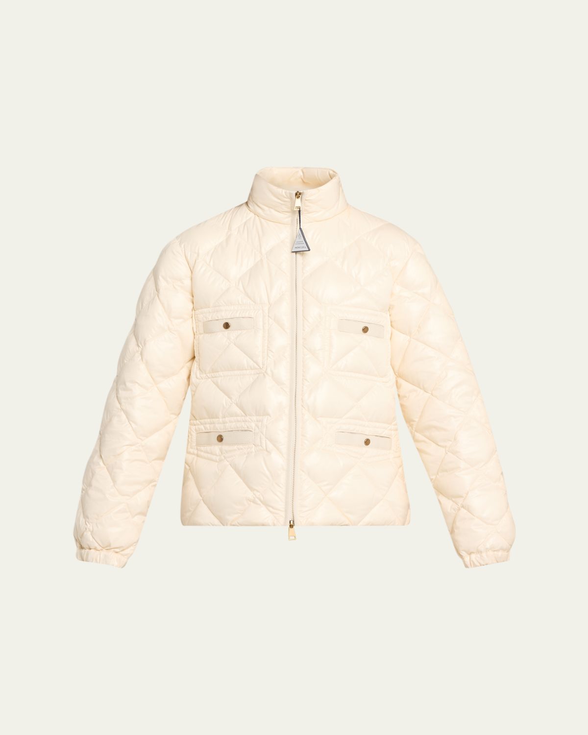 Moncler Lavaret Quilted Short Down Jacket | Thumbnail 6